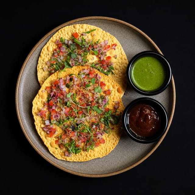 Masala Papad.
