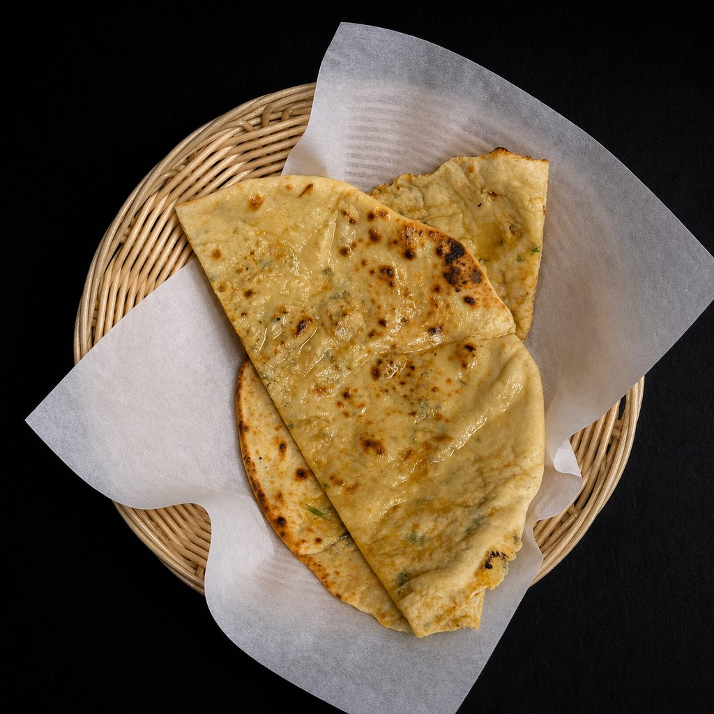 Aloo paratha.