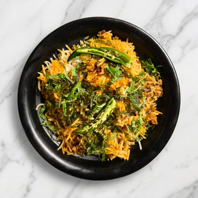 Paneer Tikka Biryani (v, gf).