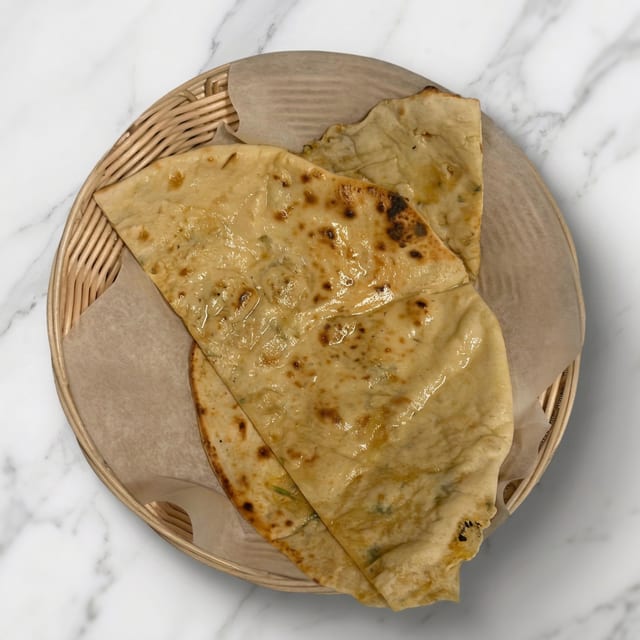 Aloo paratha.