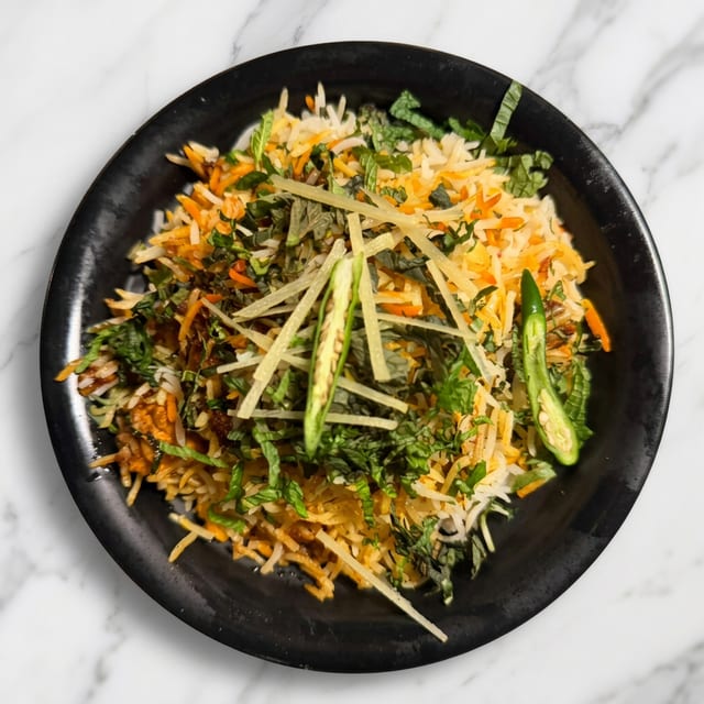 65 Chicken Biryani (gf).