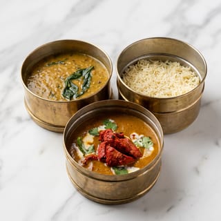 Veg Kolhapuri Tiffin Box