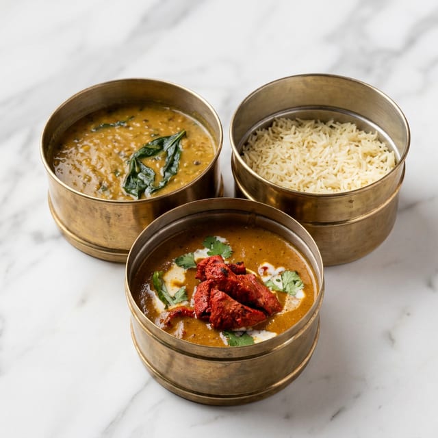 Veg Kolhapuri Tiffin Box.