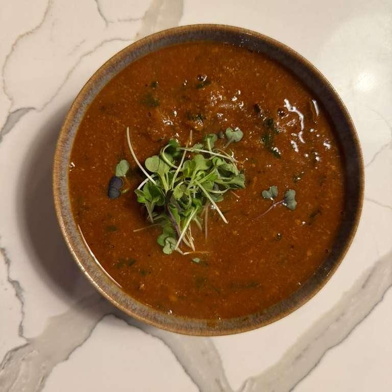 Delicious Naan Bread and Indian Cuisine