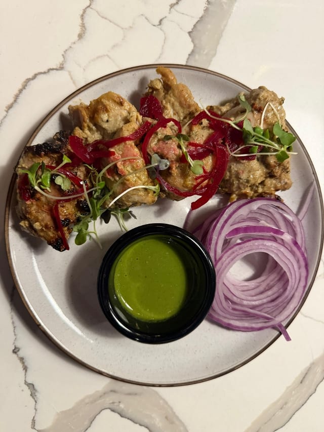 Malai Tandoori Chicken Tikka (d)