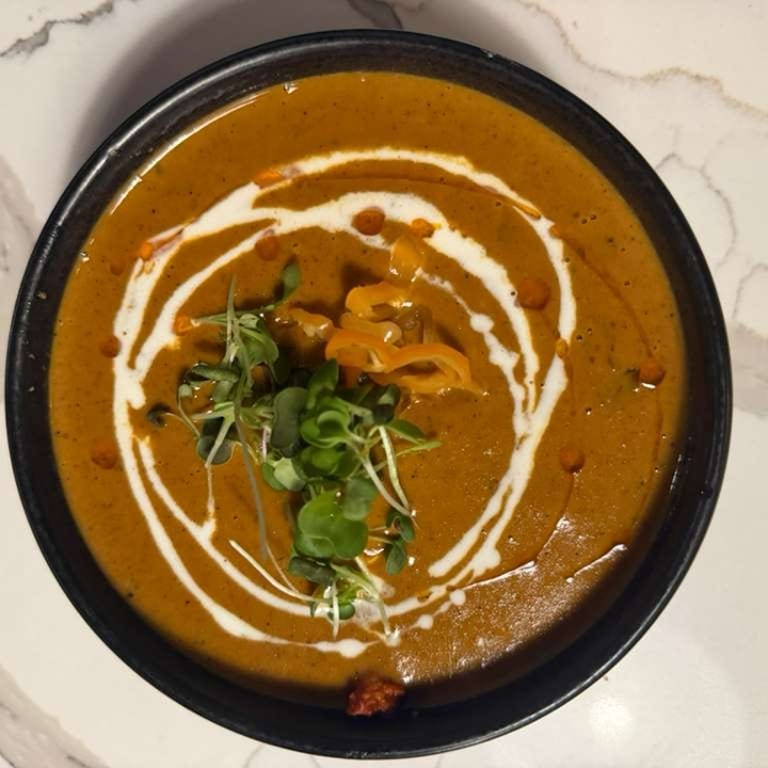 Delicious Butter Naan and Indian Cuisine